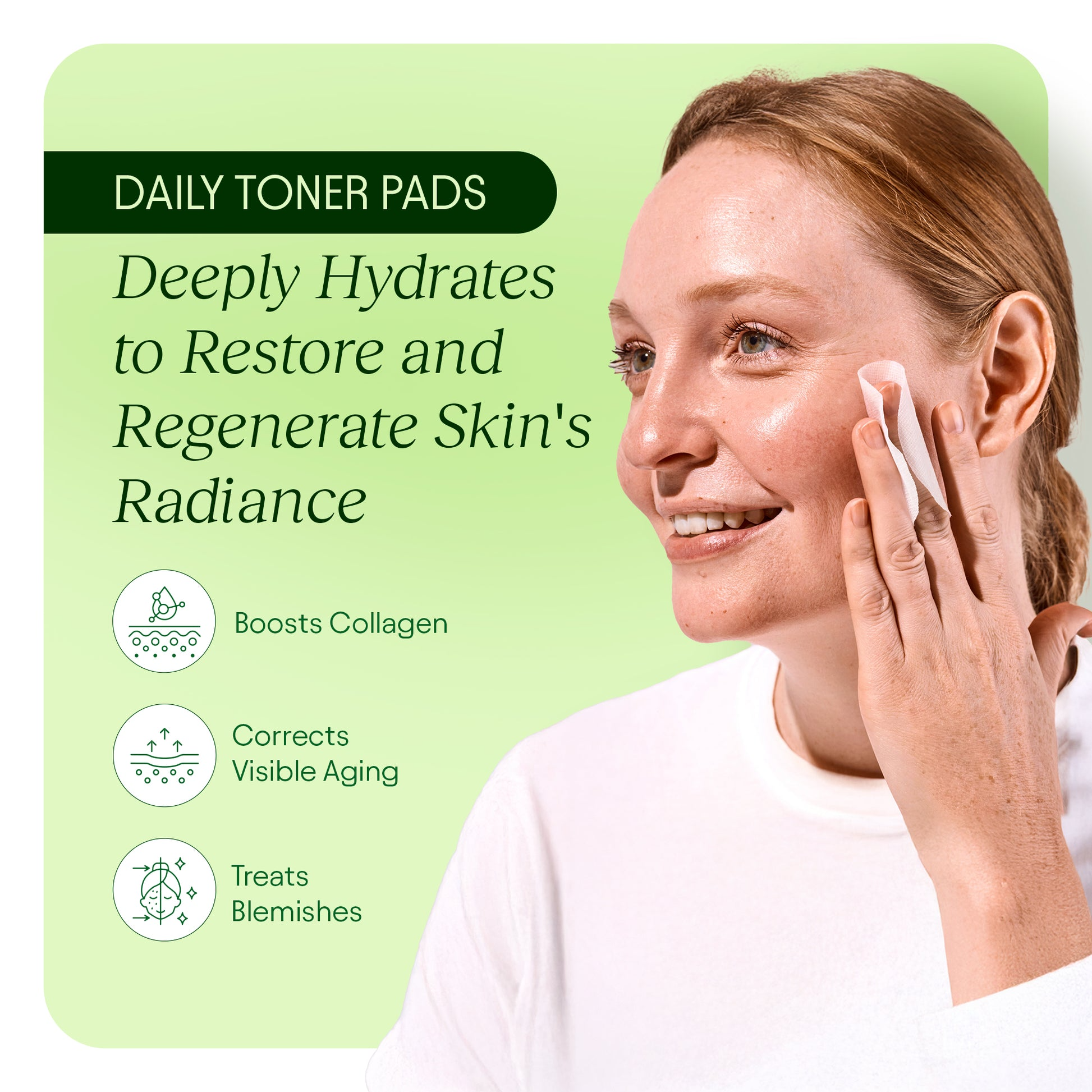 Korean Anti-Aging Toner Pads