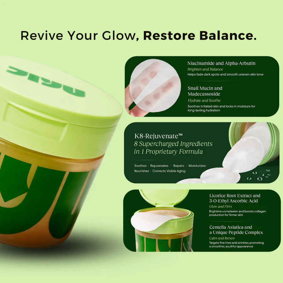 Korean Anti-Aging Toner Pads