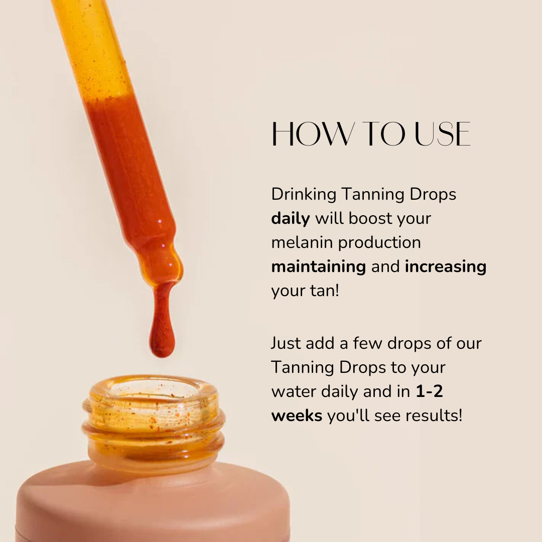 Drinkable Tanning Drops